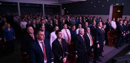 Сегодня в ДК Железнодорожников состоялось торжественнее мероприятие, посвященное Дню машиниста