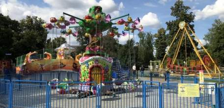 В предстоящие выходные в Детском парке заработают аттракционы