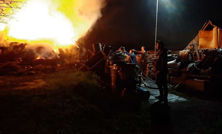 В Елецком районе пожарные спасли от огня жилой дом