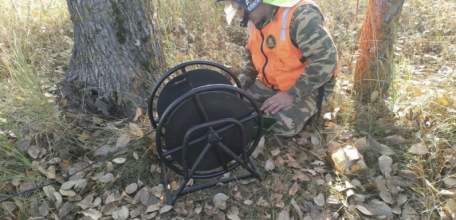 В Усманском районе обнаружены остатки метеозонда