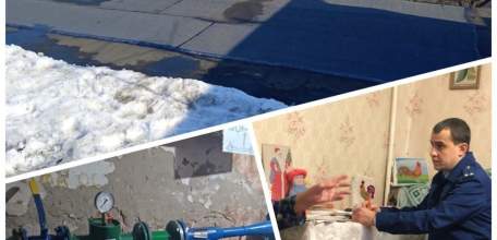 Прокуратурой защищены права жительницы г. Ельца, квартиру которой заливало по вине управляющей компании