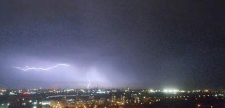 1 МАЯ ЛИПЕЦКАЯ ОБЛАСТЬ ПОПАЛА В "ЖЕЛТУЮ" ЗОНУ ПОГОДНОЙ ОПАСНОСТИ ИЗ-З ВЕРОЯТНОСТИ ГРОЗ