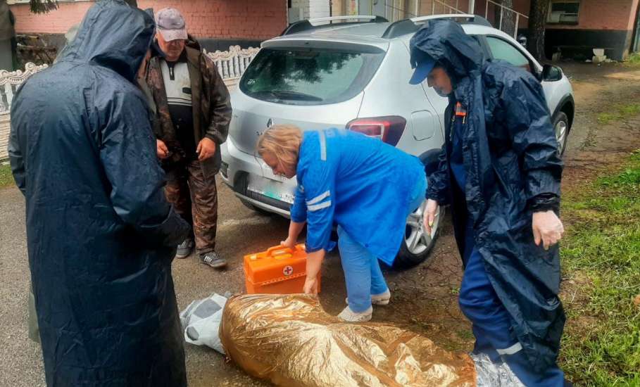 В Измалковском районе спасатели пришли на помощь водителю, которому стало плохо в пути