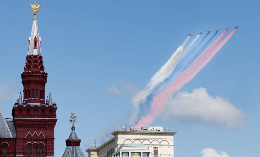 Липецкие лётчики приняли участие в Параде Победы в Москве