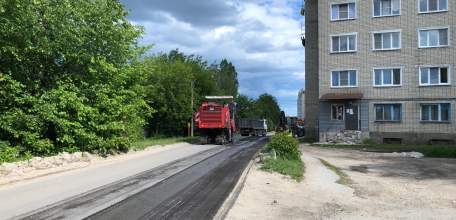 Дорожная организация «Елец Дорога» приступила к долгожданному ремонту улицы Городской в районе Бугра