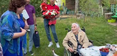 Ельчанка отметила 101-летие!