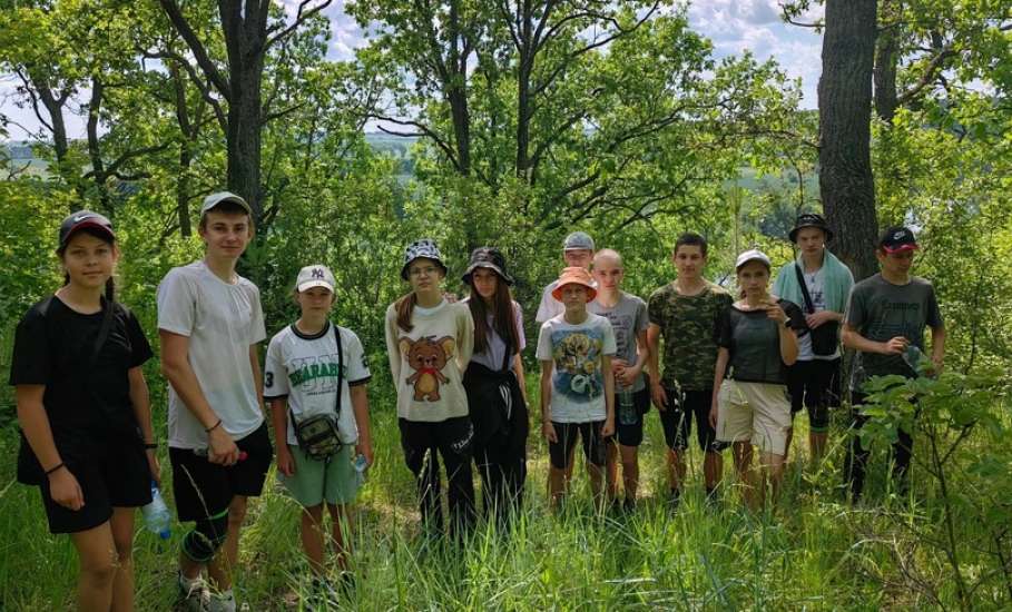 Новое поколение туристов-парковцев из Ельца с лёгкостью преодолело расстояние 50 км