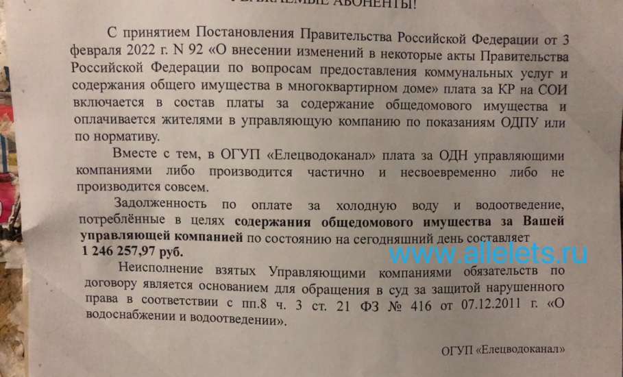 Кто украл больше миллиарда рублей в Ельце?!