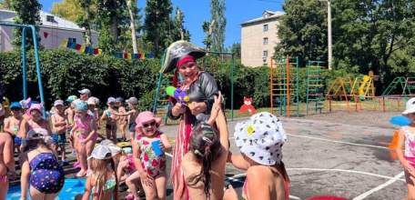 Лето в детском саду - не время скучать!