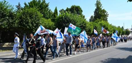 Сегодня, 28 июля, в Ельце прошло торжественное мероприятие, посвященное Дню Военно-Морского Флота