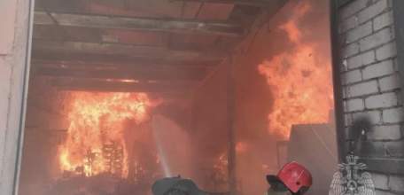 Сегодня в Ельце произошёл пожар на «элементном» заводе «Энергия»!