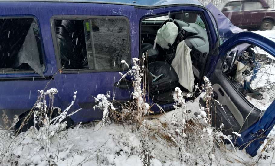 Сегодня утром в Лебедянском районе 58-м километре автодороги Липецк - Данков произошло ДТП!