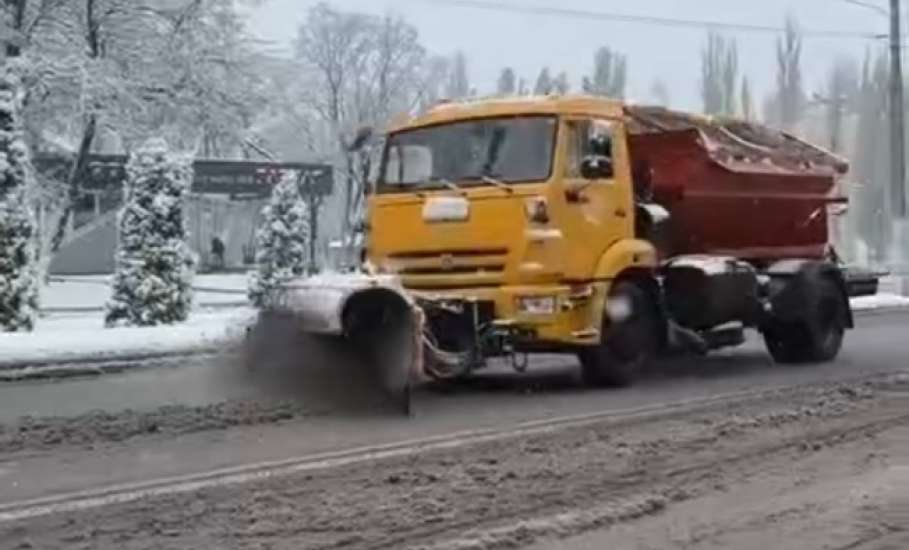 Снегопад в Липецкой области продолжается!