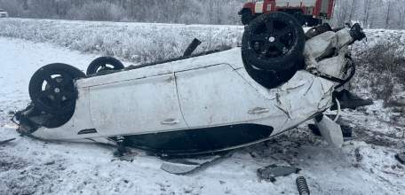 Сегодня в Долгоруковском районе в 12.35 на 30-м километре автодороги Елец-Долгоруково-Тербуны произошло ДТП!