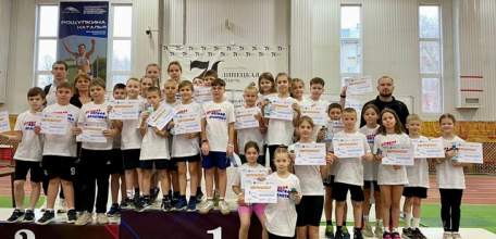 Спортсмены из Ельца приняли участие в областном фестивале «Детская лёгкая атлетика»