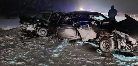 В Елецком районе в столкновении двух ВАЗов пострадал пассажир одного из них