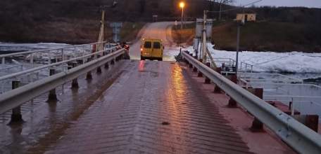 В Липецкой области восстановлено движение через понтонную переправу.