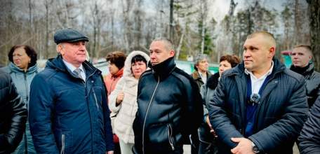 Совет депутатов и администрация Ельца провели выездную комиссию в «Белой березке»