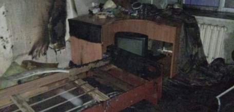 Женщина пострадала в пожаре в Ельце!