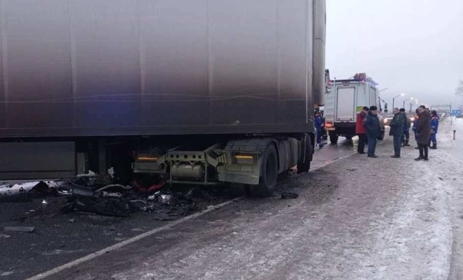 В Ленинградской области в грузовик ельчанина врезался автобус: двое погибших, 13 пострадавших