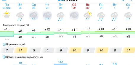 С завтрашнего дня в Ельце начинается сезон дождей, по прогнозу синоптиков