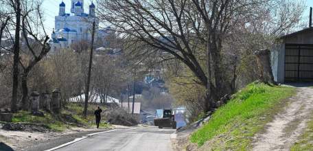 В Ельце на улице Аргамаченской начался ремонт дорожного полотна