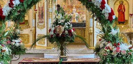 Расписание сегодняшнего Пасхального богослужения в Елецком Знаменском женском монастыре