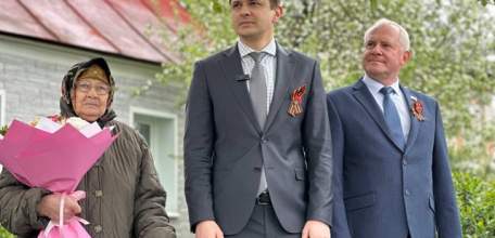 В Ельце стартовали поздравления ветеранов Великой Отечественной войны, тружеников тыла, малолетних узников концлагерей, жителей блокадного Ленинграда