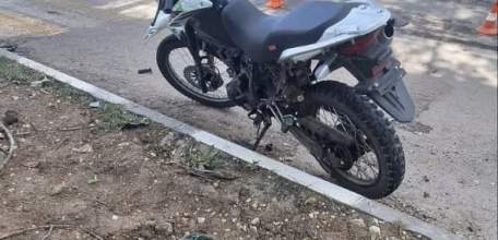 16-летний мотоциклист столкнулся с машиной 88-летнего водителя