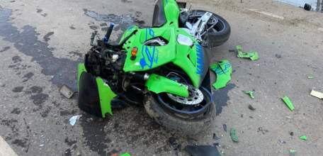 Очередное ДТП с мотоциклом в Липецкой области!