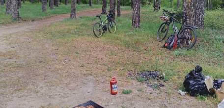 Желание поесть шашлыка 1 мая в липецком лесу стоило 40 тыс. руб!!!