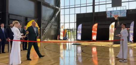 Самый большой Дворец спорта в регионе сегодня открыли в Ельце!