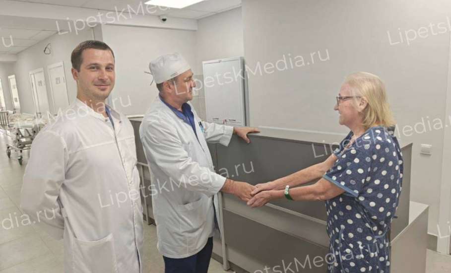 Истощенную пенсионерку вернули к жизни врачи Липецкой областной больницы