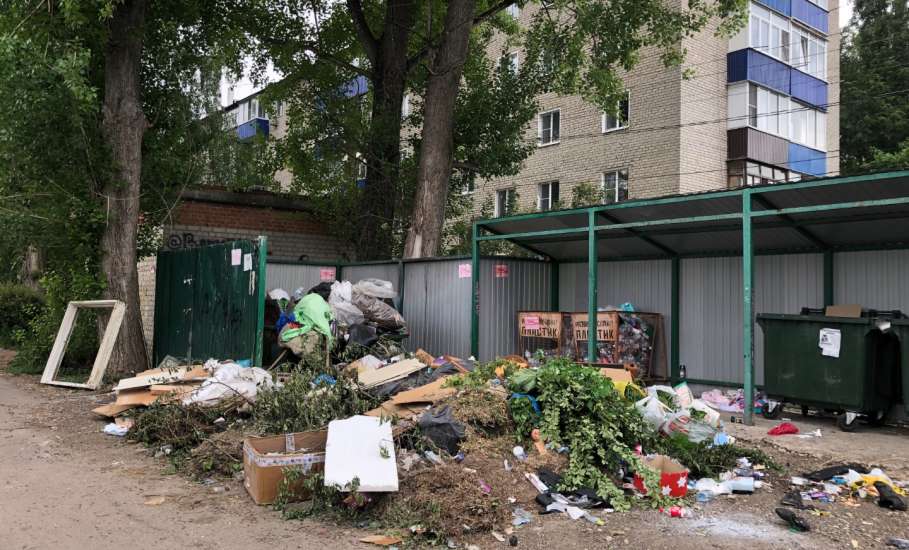 Жители Ельца стали жаловаться на несвоевременный вывоз мусора и несанкционированные свалки в РЭО Радар!