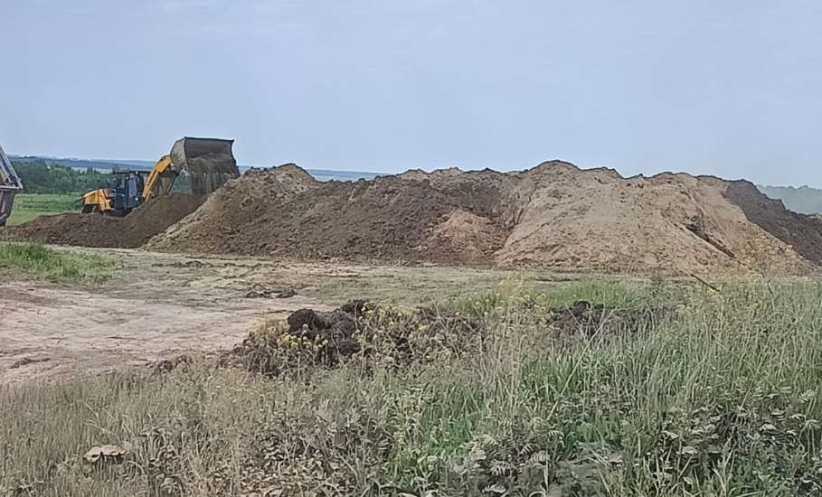 В Елецком районе житель Ельца обнаружил грубейшее нарушение в сфере экологии!