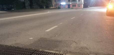 В Ельце была повреждена ливнёвка на Каракумовском мосту