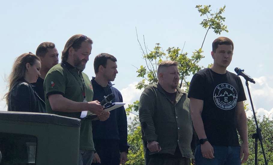 В Ельце сегодня слышна стрельба и взрывы в так и не построенном микрорайоне Московский!