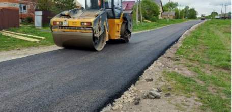 В Елецком районе продолжаются работы по улучшению дорожной инфраструктуры