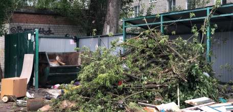 Так где вывоз мусора своевременный в Ельце?!