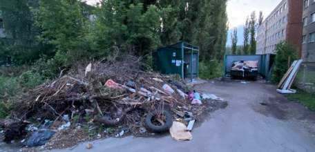 Крик души от жительницы Ельца про вывоз мусора!