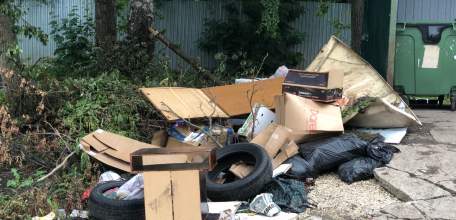 Несанкционированные свалки мусора продолжают расти в Ельце! Компанию Тэко-Сервис скоро лишат лицензии!