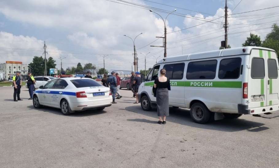 За час в Липецкой области арестовали семь автомобилей должников!