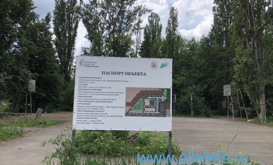 В Ельце «выбрали», какие скверы будут благоустраивать по второму разу!!!