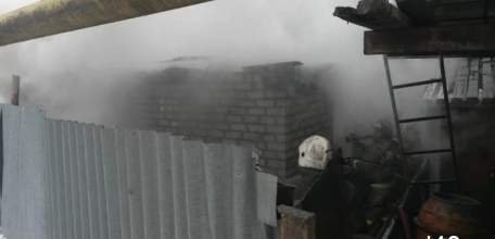 При пожаре в Елецком районе пострадал 13-летний мальчик!