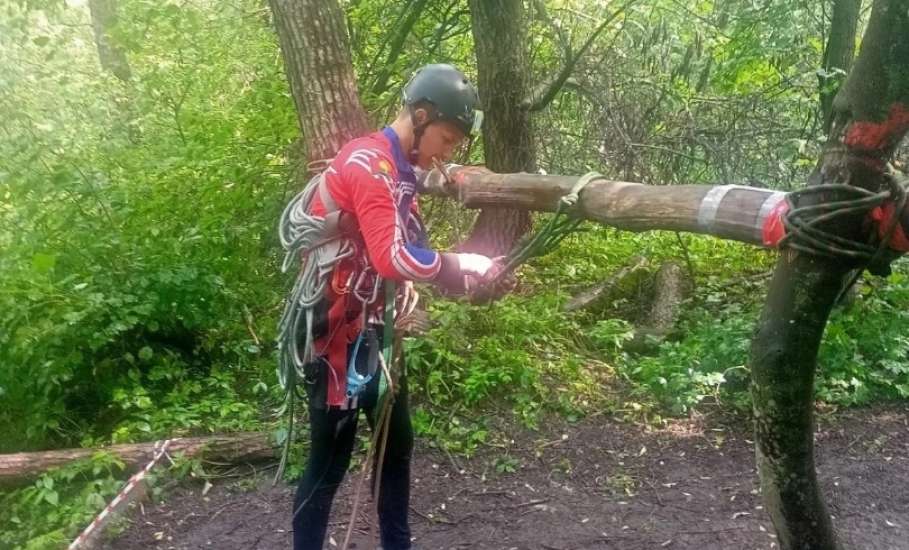 Спортсмены из Ельца стали серебряными призёрами областного слёта юных туристов 2025