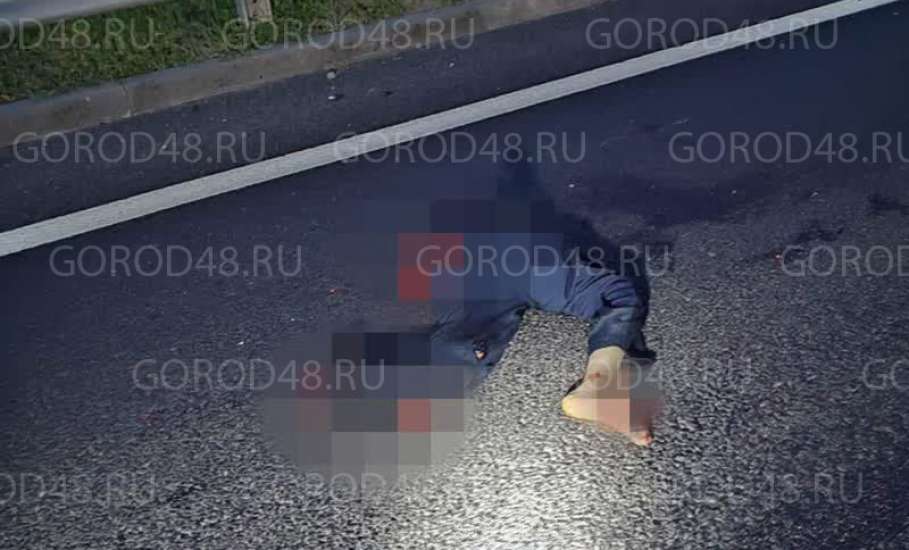Жуткая в полном смысле этого слова авария произошла на елецкой трассе: 49-летний мужчина попал под «БМВ» и его разорвало на части