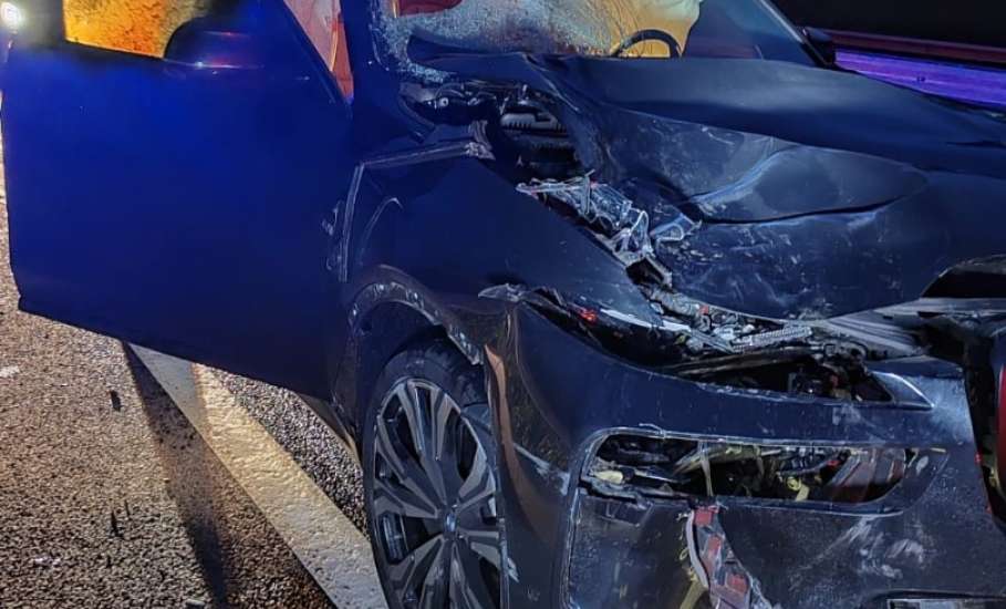 Жуткая в полном смысле этого слова авария произошла на елецкой трассе: 49-летний мужчина попал под «БМВ» и его разорвало на части