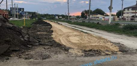 ⚡️В Ельце будет новый пешеходный тротуар до городского кладбища