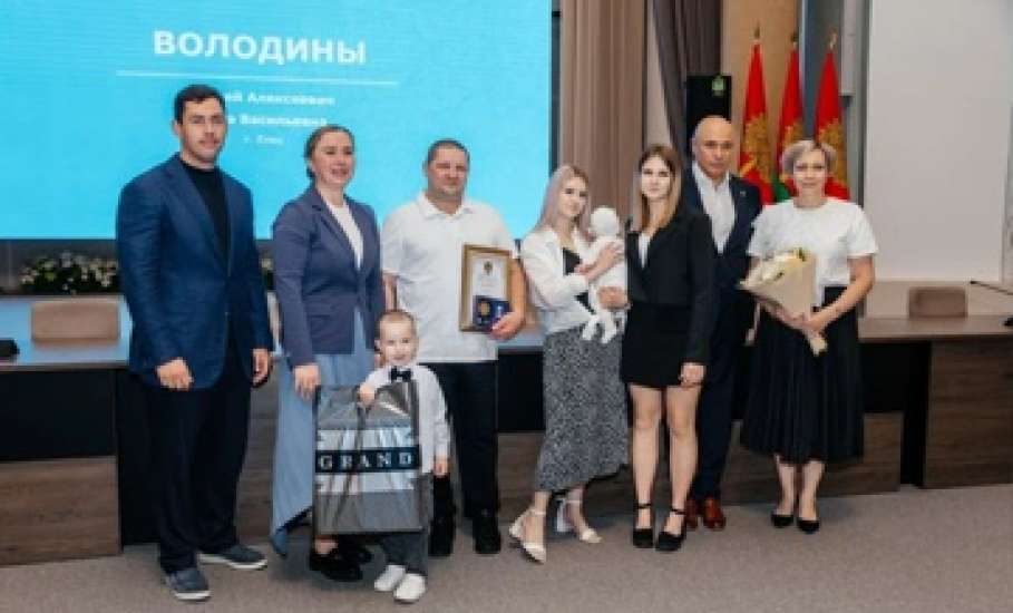 В преддверии Дня семьи, любви и верности в правительстве региона наградили елецкие семьи