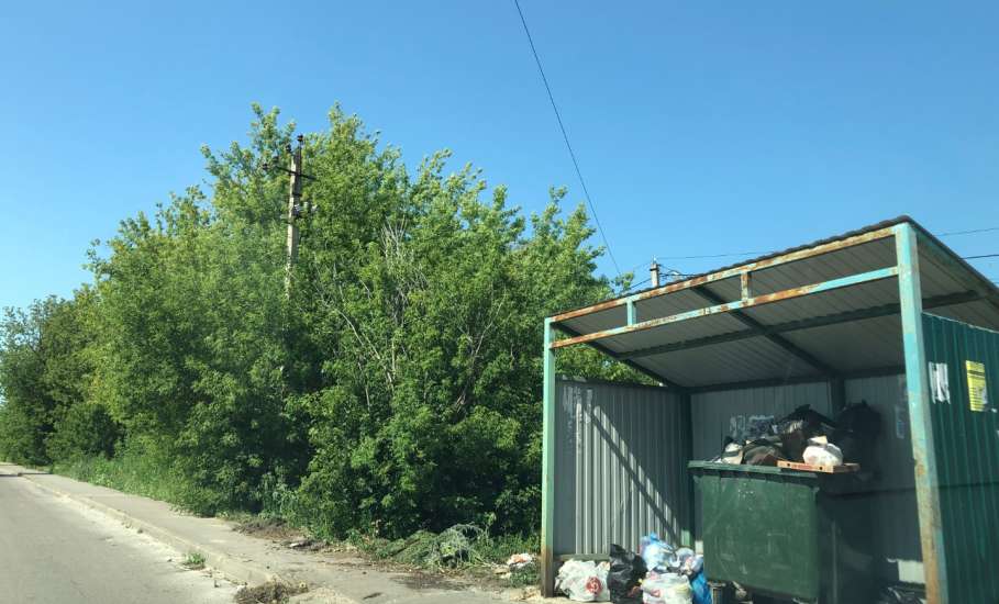 В городе Ельце, Липецкой области, сегодня снова начался мусорный коллапс!!!